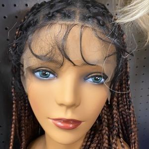 Full lace lung braided wig